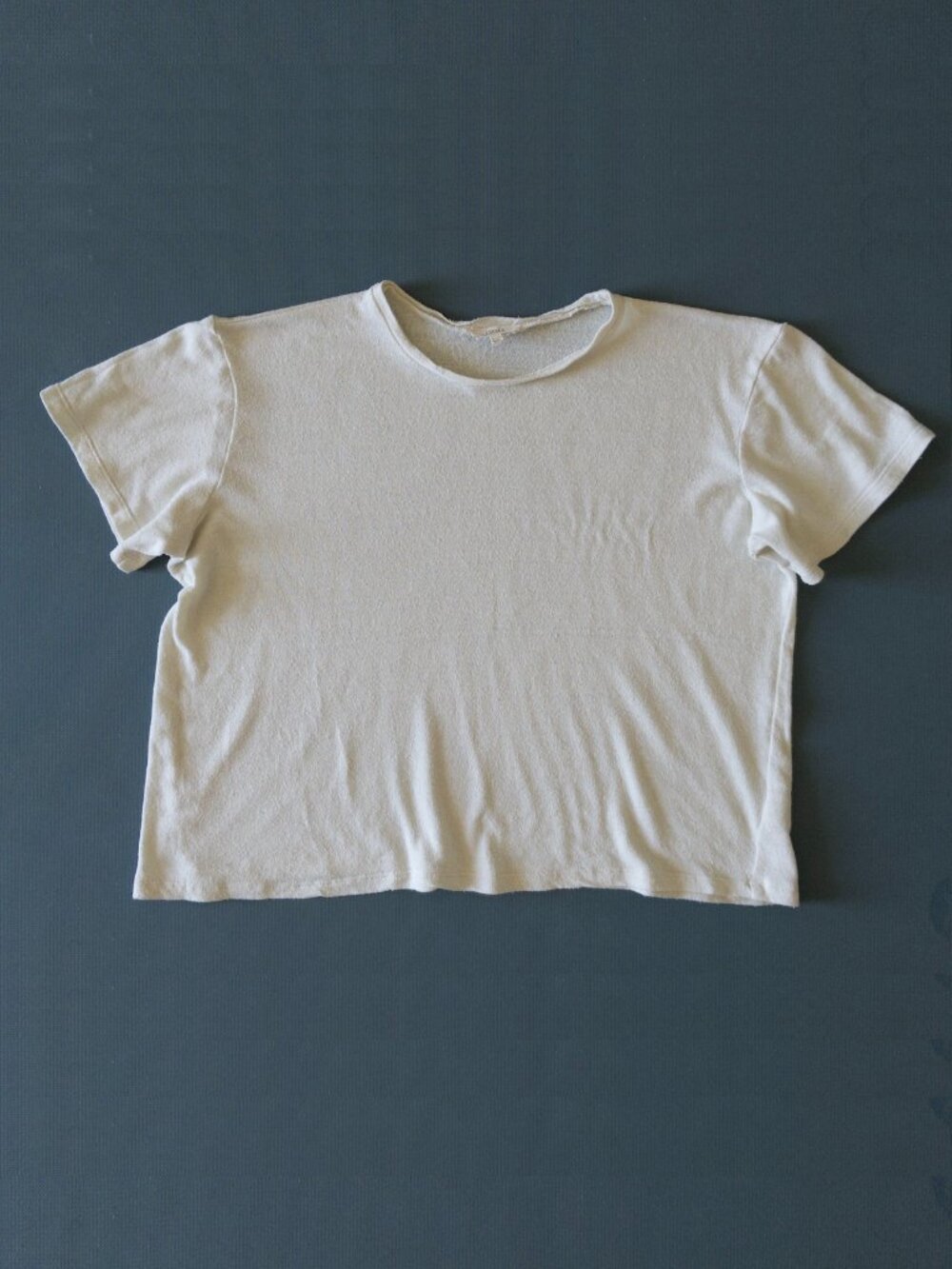 Ozma Silk T-Shirt XS Natural EUC